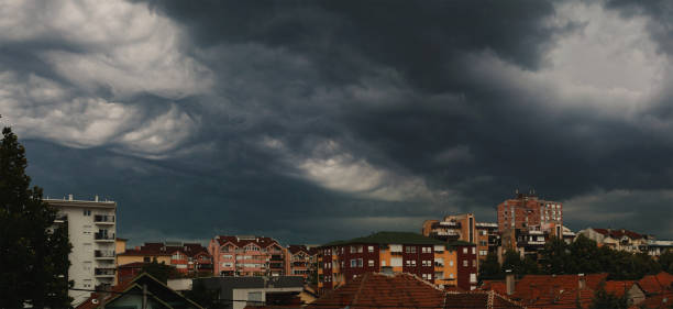 istock Bad Weather Over Town 1034521420