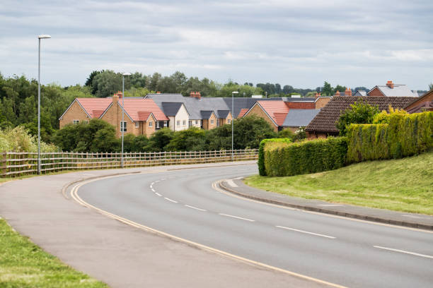 istock New english  street view 1034523222