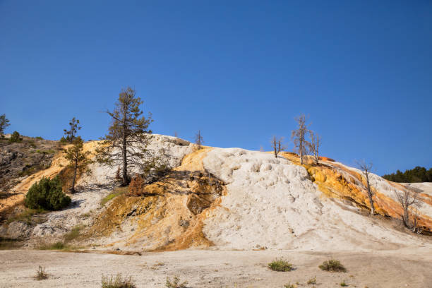 istock Close up of Mammoth Falls in Yellowstone 1034533276