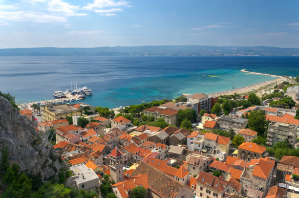 istock Omis - the pirate town in Croatia 1034545416