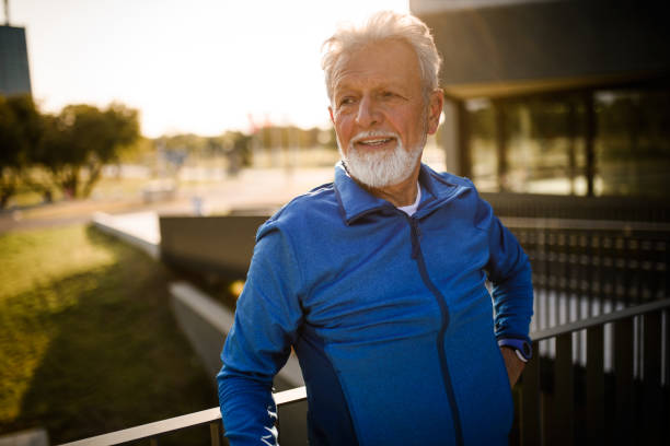 Portrait of a senior man.