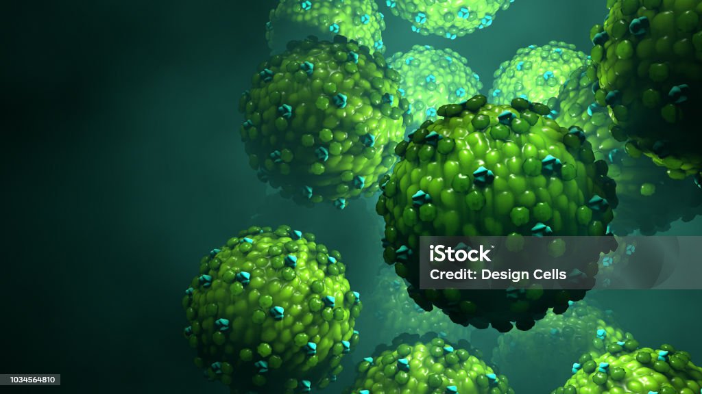 Influenza Virus or Virus 3d illustration Influenza Virus or Virus Virus Stock Photo