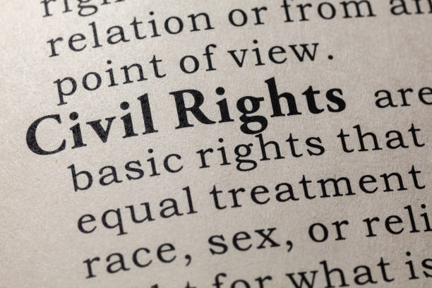 definizione di diritti civili - civil rights foto e immagini stock