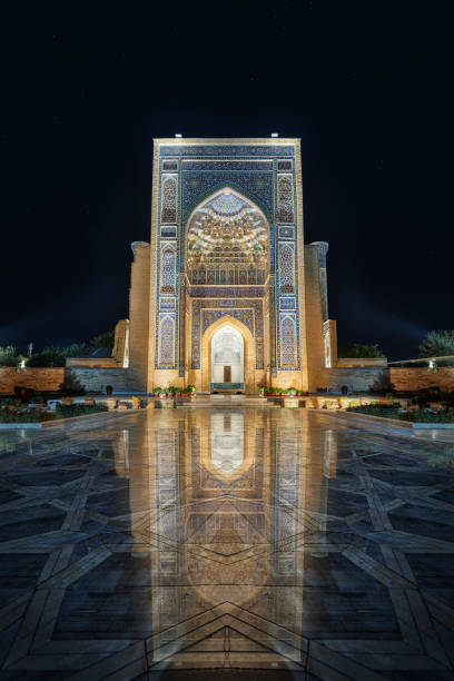 istock Gur-e-Amir Mausoleum in Central Samarkand, Uzbekistan along the old Silk Road 1034587092