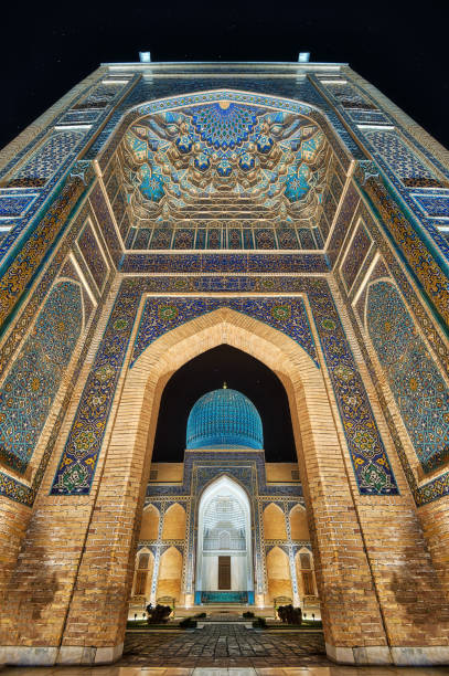 istock Gur-e-Amir Mausoleum in Central Samarkand, Uzbekistan along the old Silk Road 1034587102