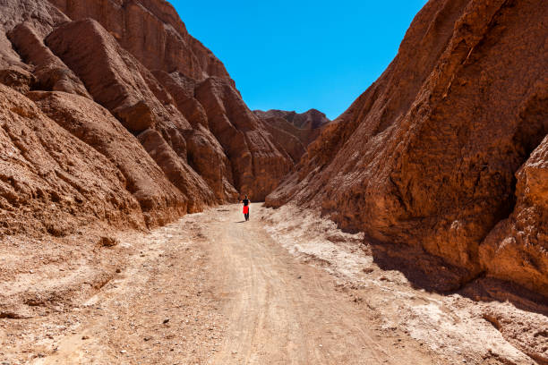 istock Quebrada del Diablo - Devil´s canyon - Atacama desert - Catarpe Valley - Sandstone - Salt Mountain Range 1034592386