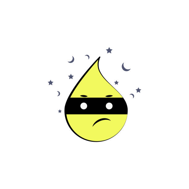 emoji thief icon. Element of colored emoji icon for mobile concept and web apps. Cartoon emoji thief icon can be used for web and mobile emoji thief icon. Element of colored emoji icon for mobile concept and web apps. Cartoon emoji thief icon can be used for web and mobile on white background sweat drop emoji stock illustrations