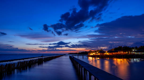 istock Sunset at mangrove forest 1 1034612884