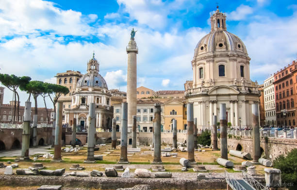 istock Roman Ruins - Rome, Italy 1034636220