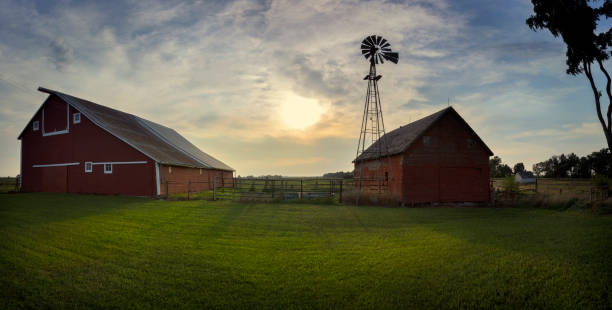istock South Dakota Barnyard with Windmill 1034644194