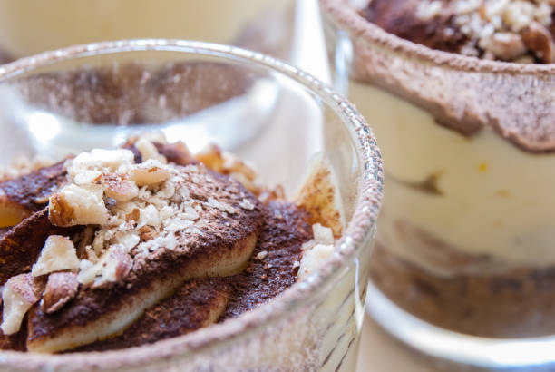 istock Tiramisu on wooden table 1034652316