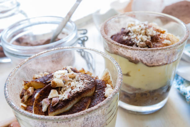 istock Tiramisu on wooden table 1034652878