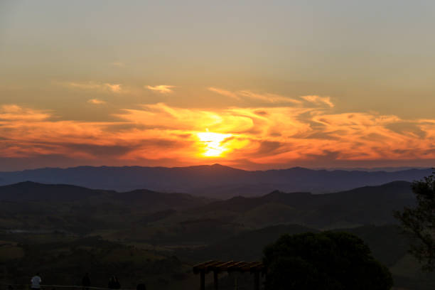 istock Beautiful Sunset at the mountains 1034663264