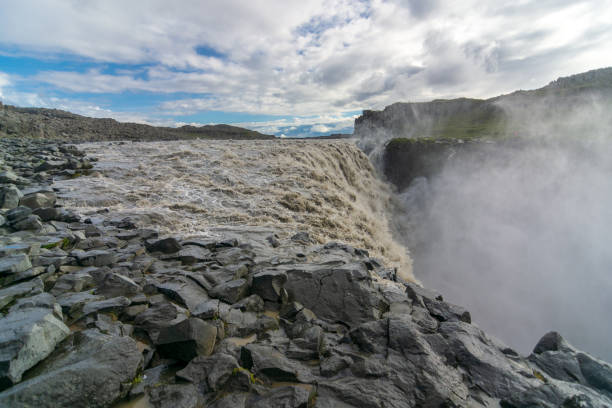 istock Dettifoss Waterfall and canyon, North Iceland 1034666378