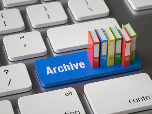 archive - archives of the united states stock-fotos und bilder
