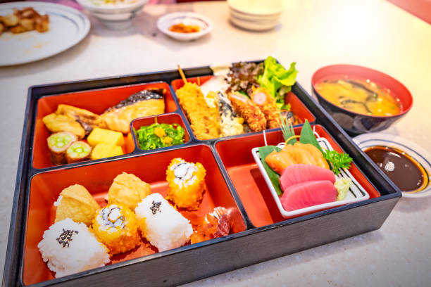 istock Japanese Bento Box, Japanese Food 1034691638