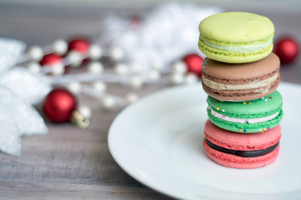 istock red and green french macaroon 1034702966