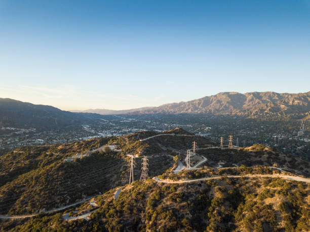 istock La Canada Hiking Trails - Aerial Drone Shot 1034718914