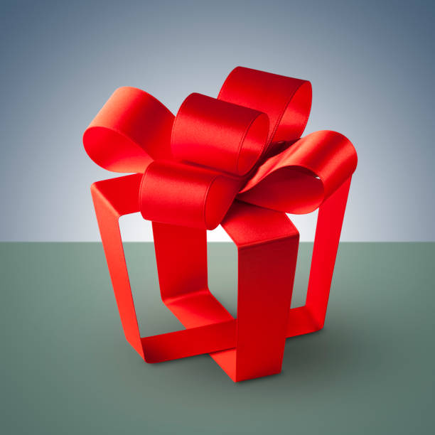 Christmas present. Photography, no 3d rendering.