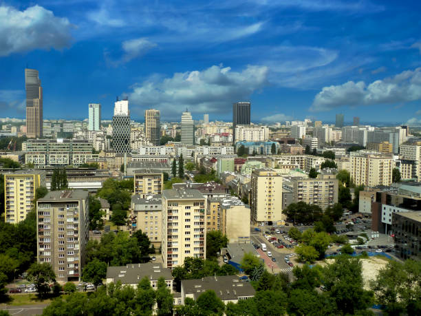 istock Panorama of Warsaw 11 1034733500