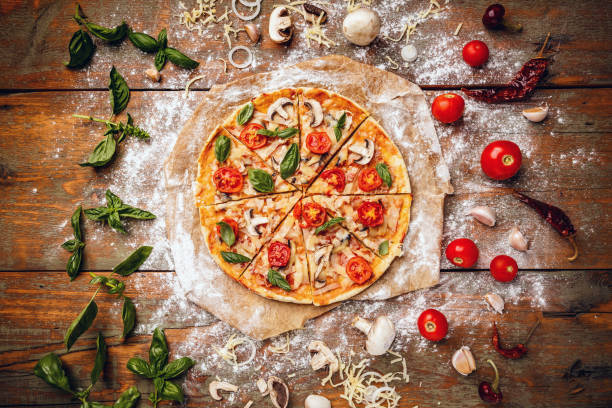 istock Fresh homemade pizza 1034746196