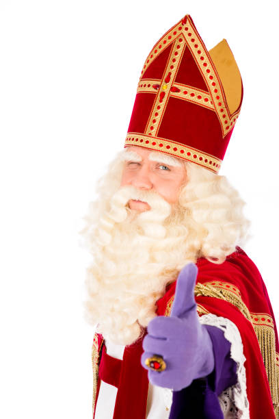 istock Saint Nicholas thumbs up. OK sign 1034757010