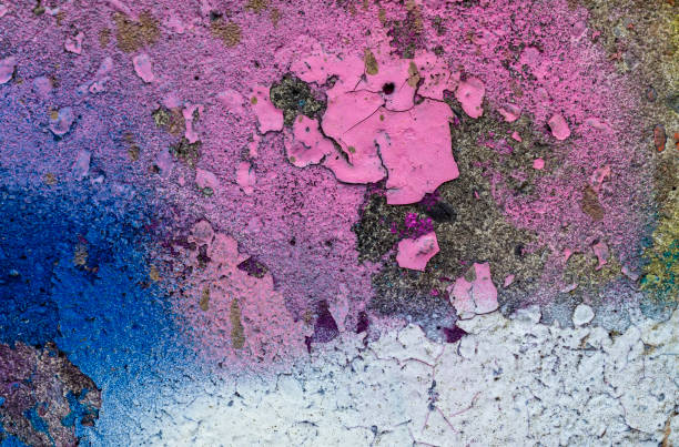 istock Grunge background with abstract colored texture. Old vintage scratches, stain, paint splats, spots. 1034761158