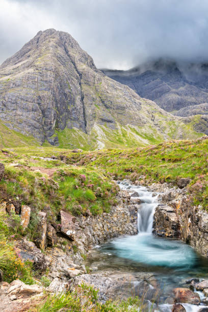 istock Waterfall and pool at Fairy Pools 1034765138