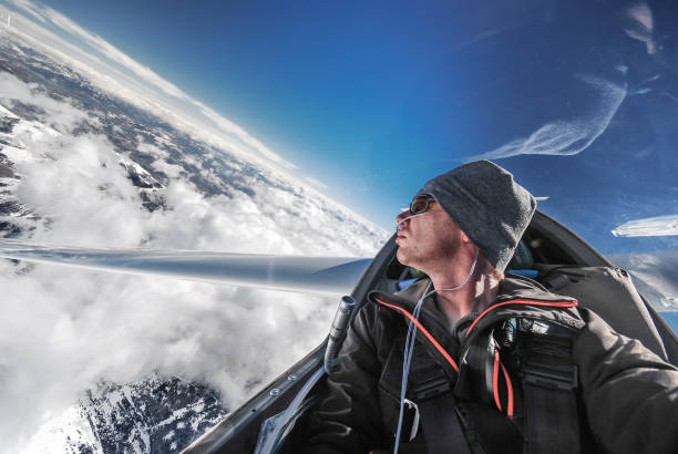 istock View from a cockpit of a glider 1034776130