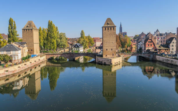 istock Beautiful View at Barrage Vauban in Strasbourg 1034776278
