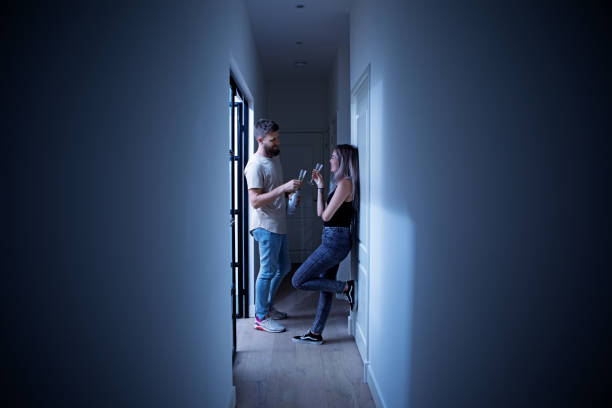 istock Young couple moving into a new house 1034798062