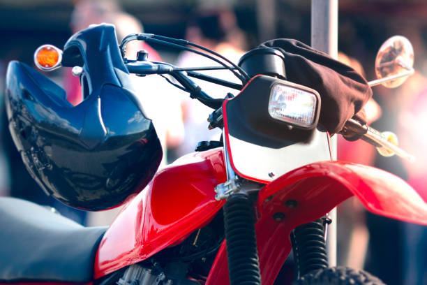 istock Motocross motorcycle from the 70s 1034806234