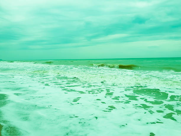 istock beautiful sea storm on the beach 1034806976