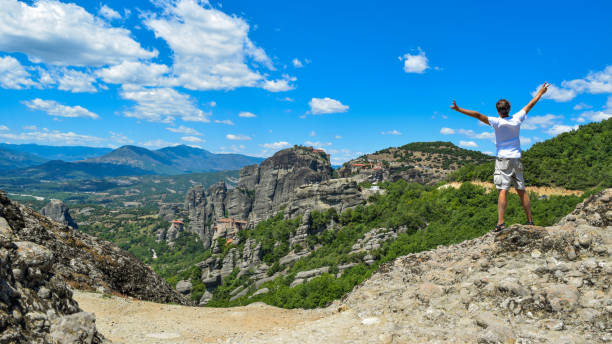 istock Rocks of Meteora in Greece. 1034807964