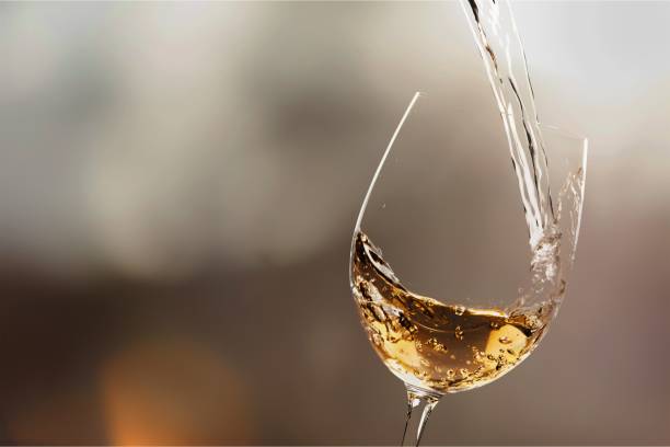 Wine. White wine splash isolated on background white wine photos stock pictures, royalty-free photos & images