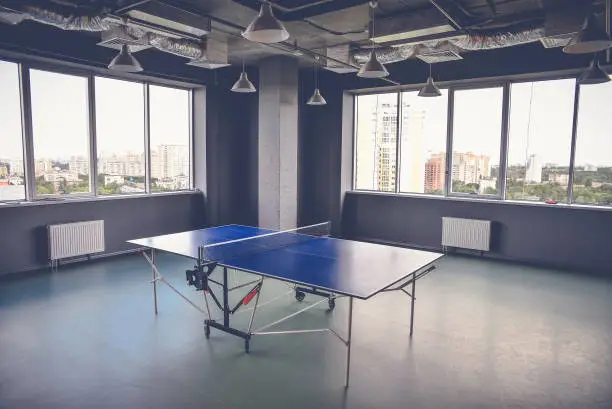 Tennis table in the big room