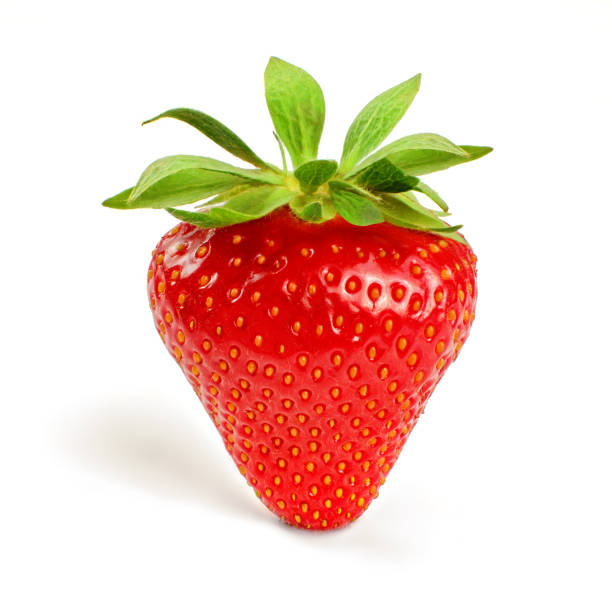 istock Strawberry isolated on white background. 1034862966
