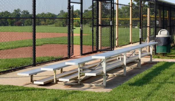 istock Metal Sports Bleachers 1034867650
