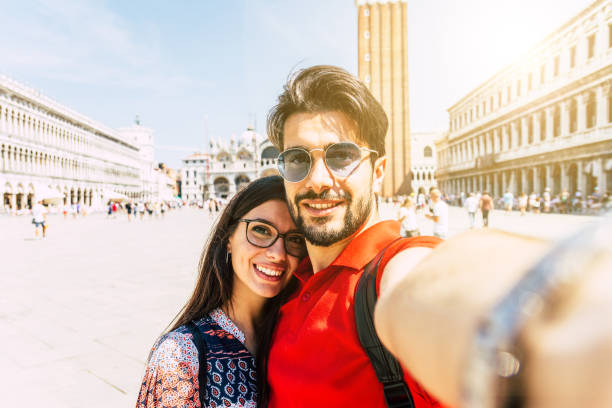 istock Selfie in Piazza San Marco, Venice, Italy 1034880768