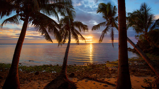 istock Beach in golden hour, Cebu Province, Philippines 1034887958