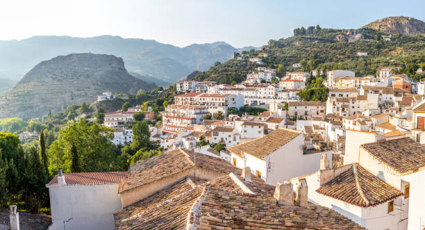 istock View of Castril, a Spanish town in Granada at sunset 1034889246
