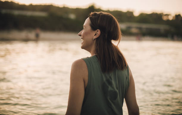 istock Woman in the sea 1034891548