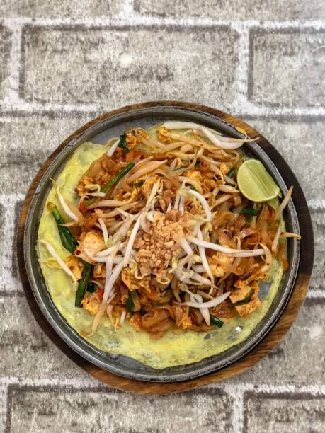 istock Pad-Thai, Thai style fried rice noodle 1034895446