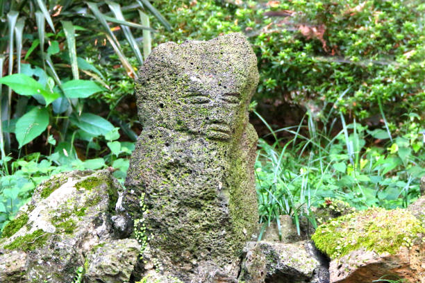 istock Jeju Bulcheonsa 5 Stone Buddha 1034899712