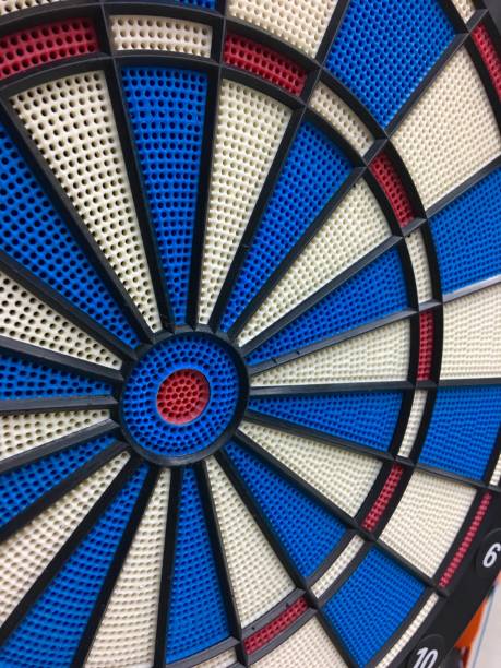 istock Full Frame Shot Of Dartboard 1034900770