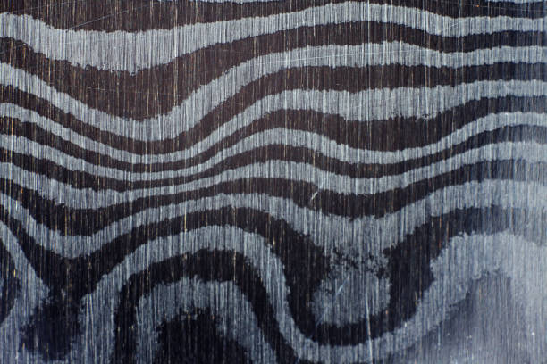close up texture of damuscus steel pattern background.