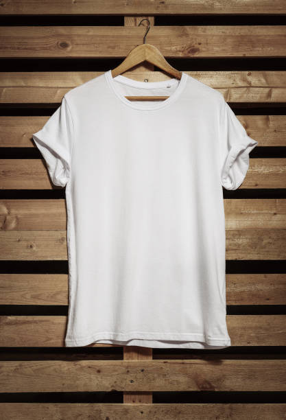 istock Blank white t-shirt with copy space 1034928216