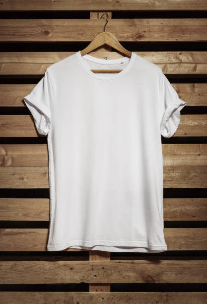 770+ White T Shirt And Wooden Hanger Stock Photos, Pictures & Royalty ...