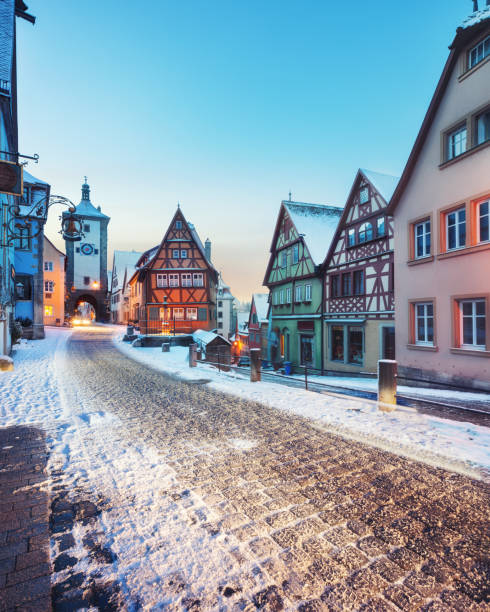 istock Medieval old Rothenburg ob der Tauber 1034934920