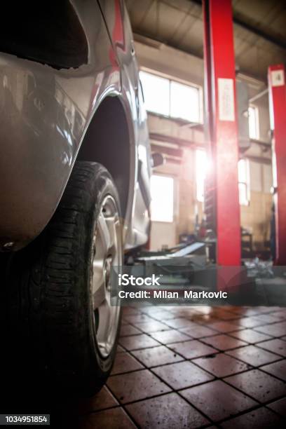 Car Service Procedure Stock Photo - Download Image Now - Auto Repair Shop, Car, Repairing